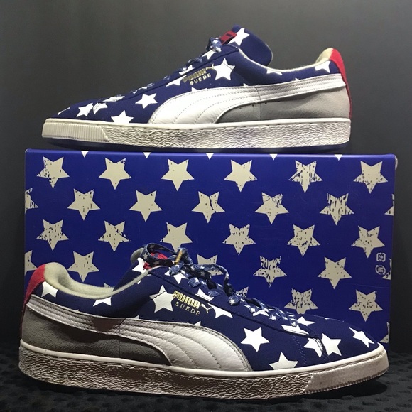 Other - Puma Patriotic R.W.B. Suede Sneakers
